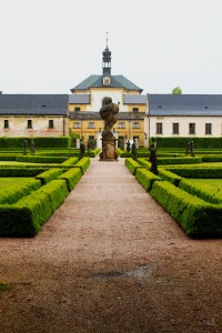 Francouzská zahrada za hospitalem