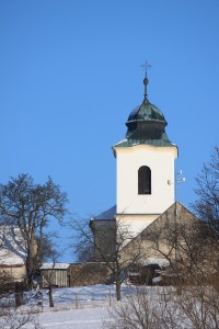 Kostelík Narození Panny Marie ve Vysokém Újezdu u Netvořic
