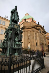 Praha, Staré Město - pomník Karla IV.