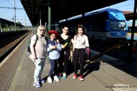 Čekání na vlak do Návsí v Bohumíně