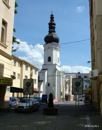 Kostel svatého Václava a Biskupství Ostravsko - Opavské.