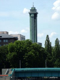 Věž Nové radnice s vyhlídkou. 