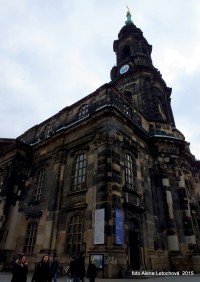 Drážďany - Kreuzkirche
