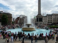 Londýn - Trafalgar Square (Trafalgarské náměstí)