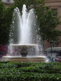 Trafalgar Square - kašna