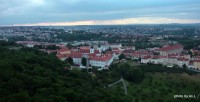 Petřín 2012 - Výhled na Prahu z Petřínské rozhledny