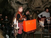 Jeskyně Na Špičáku 2012 - V tomto roce zde měla koncert ostravská kapela SONIC HALO.