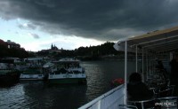 Plavba po Vltavě na lodi Czech Boat - 1.6.2012 / Neodradilo nás ani špatné počasí.