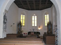 Interiér kostela Svaté Anny