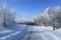 Zima v Krušných horách je nádherná