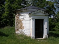 Jánské Koupele, pramen Pavla, nefunkční, uzavřen, stav v r. 2014