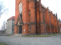 Hrušov, Alšův sad, kostel sv. Františka a Viktora, kulturní památka