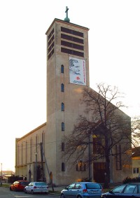 Kostel sv.Vojtěcha - Čtyři Dvory - České Budějovice