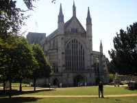 Winchesterská katedrála - největší katedrála v Anglii