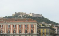 Neapol -  Castel sant´Elmo v pozadí 