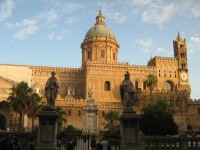 Palermo - katedrála na Piazza Cattedrale