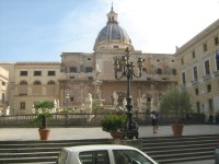 Palermo - Camillianiho fontána na Piazza Pretoria