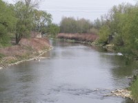 řeka Odra, pod Landekem