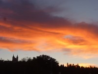 východ slunce nad Sv. Kopečkem