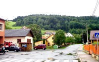 pohled na vesnici