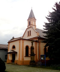 Otrokovice - Kvítkovice - kostel sv. Anny