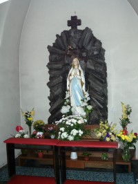 kaple zasvěcená Panně Marii Lurdské