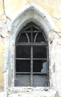severní okno presbytáře