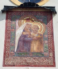 freska Madony s Ježíškem od Jano Köhlera