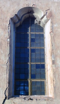 okno v jižní zdi