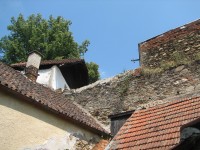 městské hradby v Bechyni