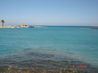 Hurghada - hotel Lillyland - pláž a moře