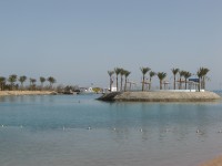Hurghada - hotel Lillyland - ostrůvek