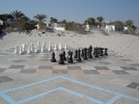 hotel Meninx - šachy u pláže