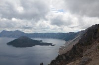 Crater Lake od severozápadu