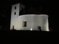 Rotunda sv. Václava, noční foto
