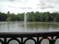 Horní rybník, Zámecká zahrada