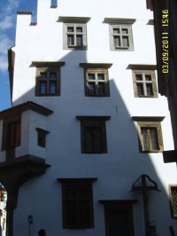 Kaplanka, dům vedle kostela sv. Víta, Horní ulice č. 159, Vnitřní Město