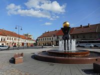 Brandýs nad Labem  září 2019 - zámek, náměstí, muzeum, kostely, synagoga