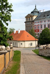 Klášter Broumov - klášterní zahrada