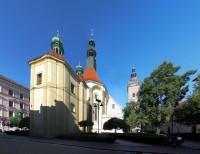 Katedrála sv. Mikuláše v Českých Budějovicích.