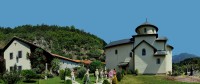 Ortodoxní klášter Morača se nachází v údolí stejnojmenné řeky jižně od městečka Kolašinu 