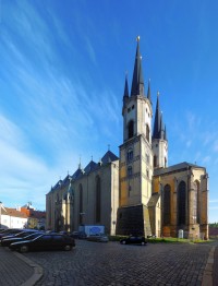 Kostel sv. Mikuláše a sv. Alžběty, Kostel, Cheb