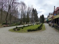 lázeňský park - promenáda
