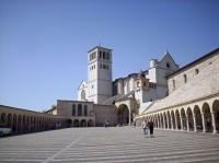 Assisi. Bazilika svätého Františka.