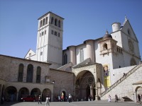 Assisi. Bazilika svätého Františka.