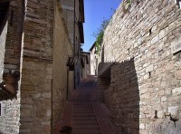 V uličkách Assisi.