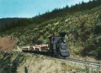 Historická fotografie železničky