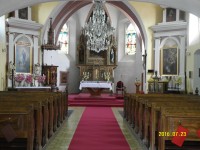 Interiér kostela sv. Jiljí ve Vlašimi