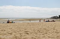 Pláž Le Men Du při odlivu