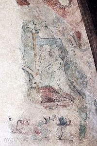 Nástěnné malby v kostele Povýšení svatého kříže